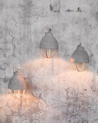 Lampada a sospensione in cemento Serax