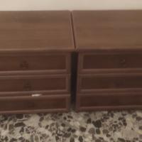 Camera da letto completa in legno marrone