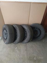 Gomme invernali Michelin con cerchio