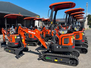 Miniescavatore M120 motore Yanmar 3 cilindri, carr