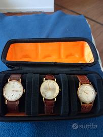 orologio automatico e a carica manuale vintage 