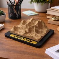 Modello 3D Monte Everest 8848m