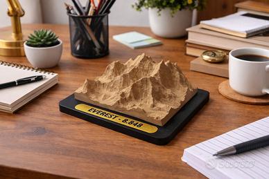 Modello 3D Monte Everest 8848m