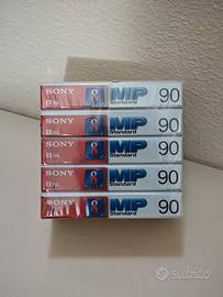 n. 5 Videocassette 8 mm 90 minuti Sony