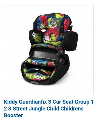 Seggiolino kiddy guardianfix 3 1/2/3