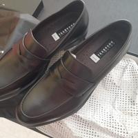 Mocassino nero Fratelli Rossetti