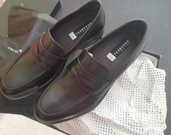 Mocassino nero Fratelli Rossetti