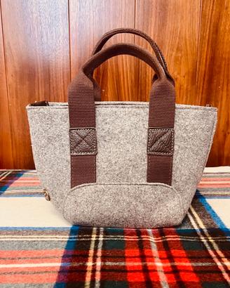 Borsa  Bonfanti in feltro di lana