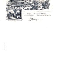 Cartoline Sudtirol Menu Hotel Badl Bozen Gries