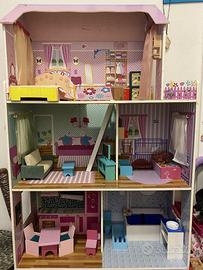 Casa bambole barbie