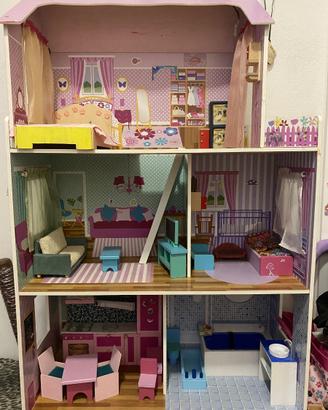 Casa bambole barbie