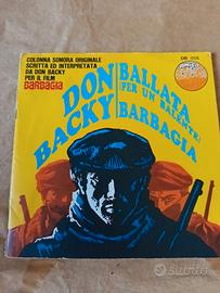 Vinile 45 giri Don Backy Barbagia OST Amico 1969
