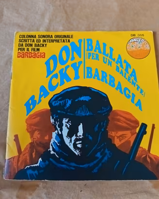 Vinile 45 giri Don Backy Barbagia OST Amico 1969
