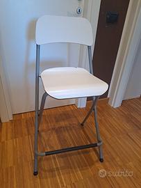 2 sgabelli pieghevoli ikea