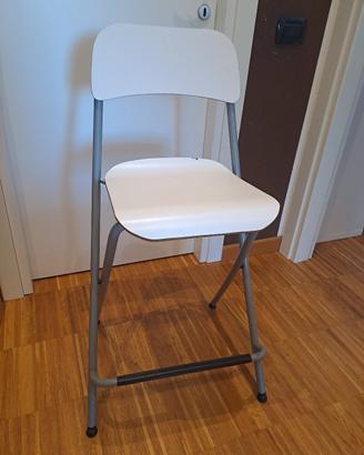 2 sgabelli pieghevoli ikea