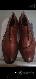 Scarpe in vera pelle "Bagatti"con lacci n.44