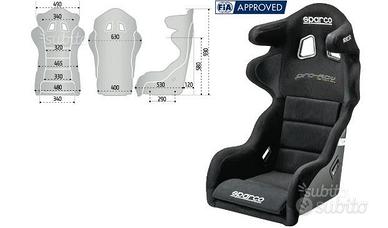 Sedile SPARCO PRO-ADV LF omologato FIA 8855-1999