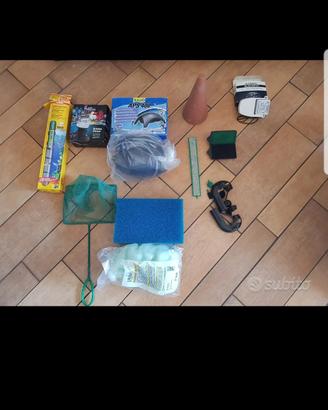 Materiale vario per acquario 