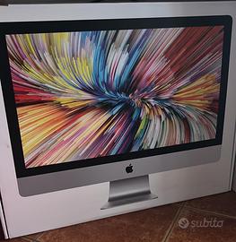 iMac 27” 5K i5 6-core SSD velocissimo + accessori