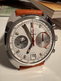 Enicar Big Eye, raro quadrante bianco, top