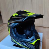 Casco cross Axo giallo-nero taglia M(57-58 cm)