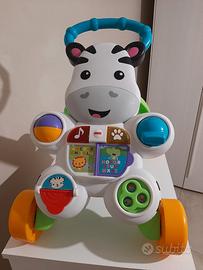 Zebra primi passi, giocattolo educativo