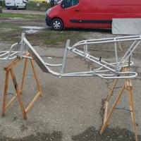 Telaio in alluminio per bici cargo