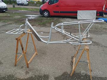 Telaio in alluminio per bici cargo