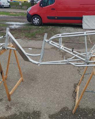 Telaio in alluminio per bici cargo