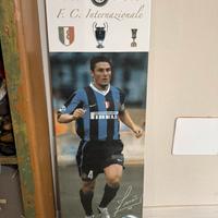 Mattonella Inter Triplete 2009/10 Zanetti 82x32