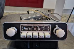 Autoradio epoca blaupunk koln FM tasti avorio