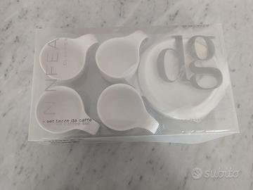 set 4 tazzine da caffè "NINFEA"