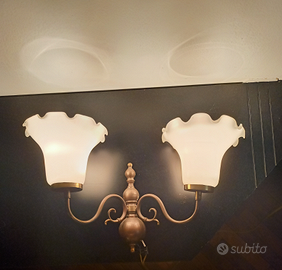 Applique a due luci