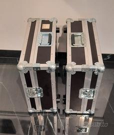 Flight case giradischi coppia