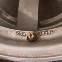 Cerchi in lega KBA 49296 Dezent 16"