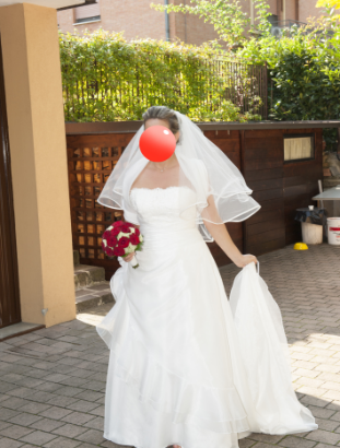 Abito da sposa taglia 50