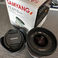 Samyang F2.0/12mm NCS CS per Sony