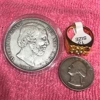 Moneta 2 1/2 Fiorini 1863 +🎁 1/4 di dollar 1933 +🎁