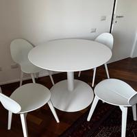 Tavolo rotondo bianco Calligaris
