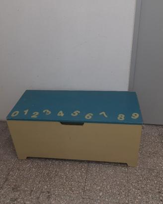cassapanca contenitore per giochi 