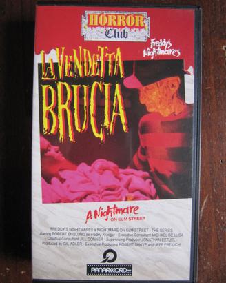 VHS La Vendetta Brucia Nightmare Horror Club