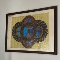 Quadro con ali di farfalla – Opera decorativa
