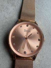 Orologio al quarzo rosa stroili
