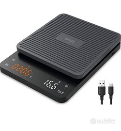 BAGAIL Digital Coffee Scale with Timer, 0.1g High 