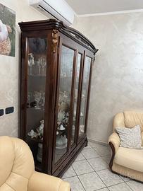 Cristalliera noce puro