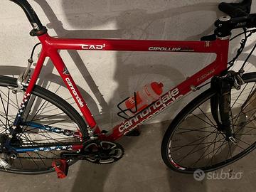 Bici da corsa vintage Cannondale Cipollini signed
