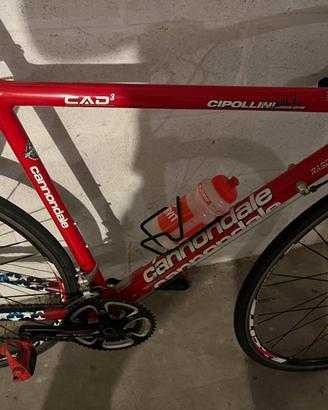 Bici da corsa vintage Cannondale Cipollini signed