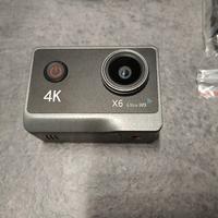 Action Cam X6 Ultra HD 4K WiFi + Accessori