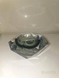 Posacenere di murano colore grigio anni 70