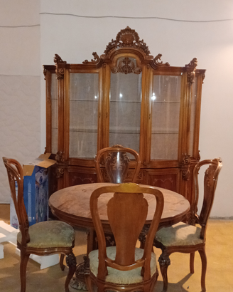 Soggiorno classico stile barocco